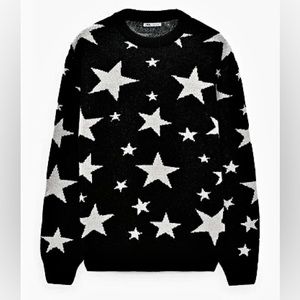 ZARA STAR SWEATER